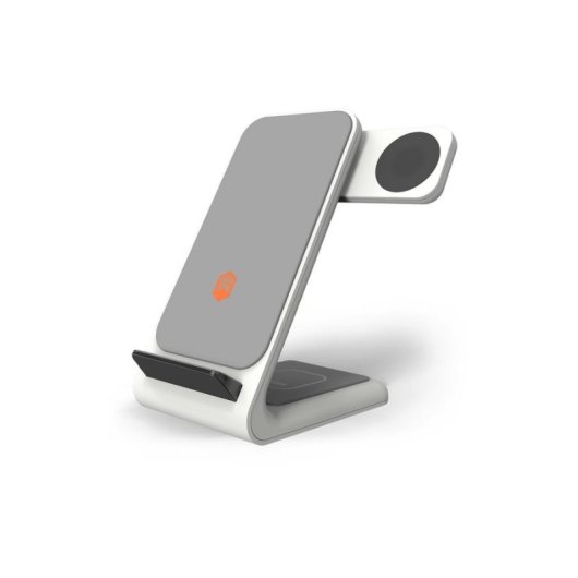 Chargeur STM Bags ChargeTree Swing sans fil USB blanc pour smartphone, casque et montre