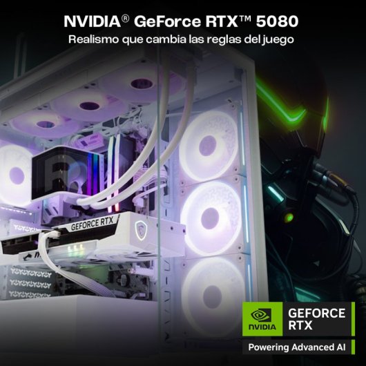 PC PC Ultimate Ryzen 7 9850X3D / 64 Go / SSD M.2 2 To / RTX 5080 Blanc / Windows 11 Pro