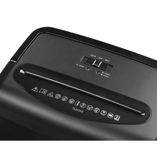 Destructeur de papier Hama Prime M80 Microcoupure 8 feuilles 20 L 68 dB