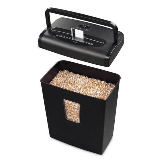 Destructeur de papier Hama Prime M80 Microcoupure 8 feuilles 20 L 68 dB
