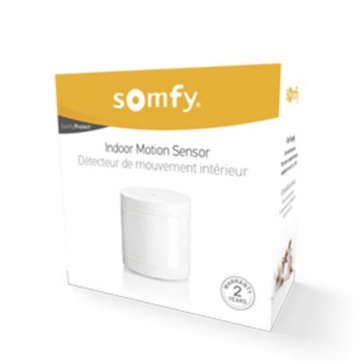 Capteur de Mouvement Somfy 2401490 Sans fil Intérieur Immunité animaux Compatibilité Somfy Home