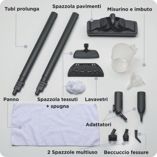 Nettoyeur vapeur Ariete 4146/05 Portable 1,6 L Bleu câble 6 m