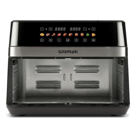 Airfryer G3Ferrari G10223 12L 2200W Double Fenêtre 10 Programmes Déshydrateur