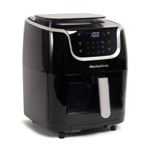 Fritadeira de Ar Melchioni GIOIA 6,5L 1700W com Vapor e Temporizador Digital