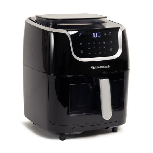 Fritadeira de Ar Melchioni GIOIA 6,5L 1700W com Vapor e Temporizador Digital