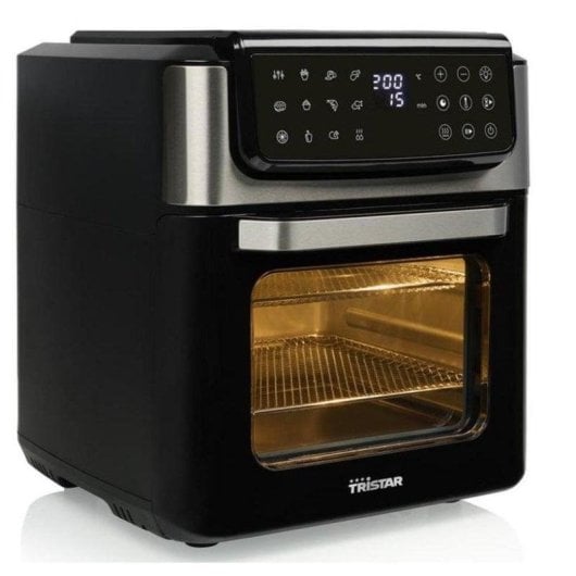 Freidora de aire Tristar 12 L 1800 W con panel táctil y temporizador