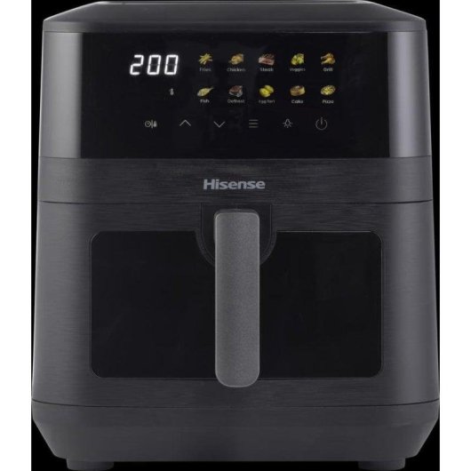 Airfryer Hisense HAF2100DCD 7,7L 2100W Touchscreen 10 Programma's
