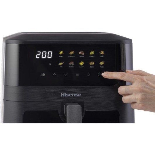 Airfryer Hisense HAF2100DCD 7,7L 2100W Touchscreen 10 Programma's