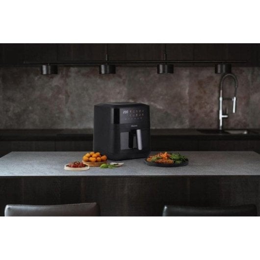 Freidora de Aire Hisense HAF2100DCD 7,7 L 2100 W con 10 Programas y Pantalla Táctil