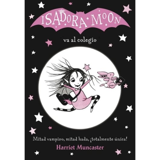 Livro Penguin Random House Isadora Moon Goes to School capa mole espanhol