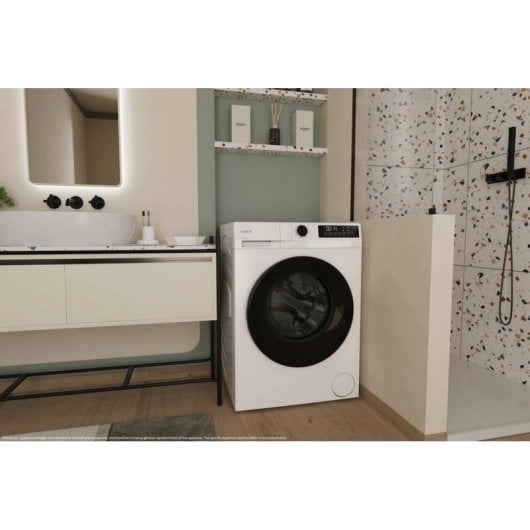 Lavasecadora Candy 8kg A GWD 485SB6-S 1400rpm Porta Preta Inverter