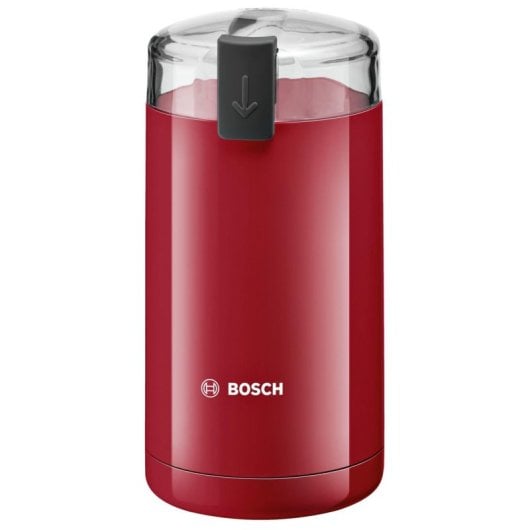 Moulin à café Bosch TSM6A014R 75g Rouge 180W Lames Inox Sécurité