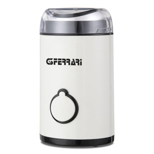 Moulin à café G3Ferrari Cico 150 W acier inoxydable 50 g noir/blanc