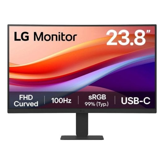Monitor LG 24U421A-B 23,8" FullHD 100Hz VA Curved HDR10 5ms