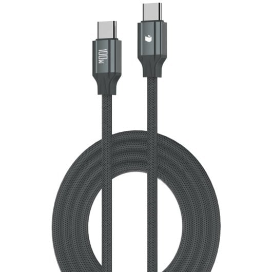 PcCom Essential Cable USB-C a USB-C 100W High Power E-marker Chip 2m