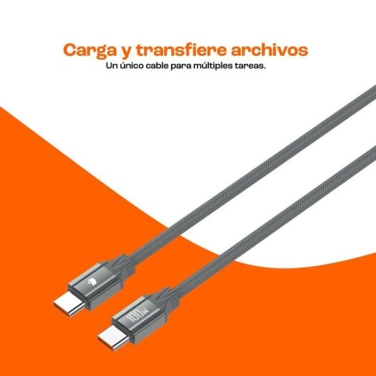 Câble USB-C à USB-C 100W High Power E-marker Chip 2m PcCom Essential