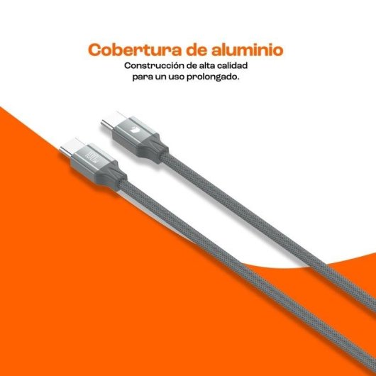 Cabo USB-C para USB-C 100W High Power E-marker Chip 1m PcCom Essential