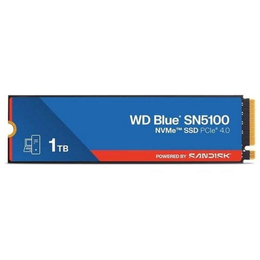 Disco Duro Western Digital Blue SN5100 1TB SSD PCIe 4.0 NVMe 7100MB/s Encriptado