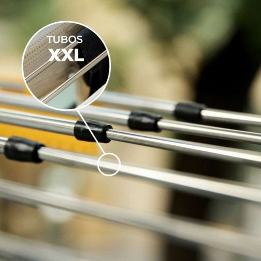 Étendoir à linge de balcon Newlux Aerial V9 Noir