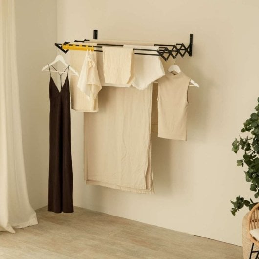 Newlux Wall V100 Tendedero Plegable Pared Negronegro