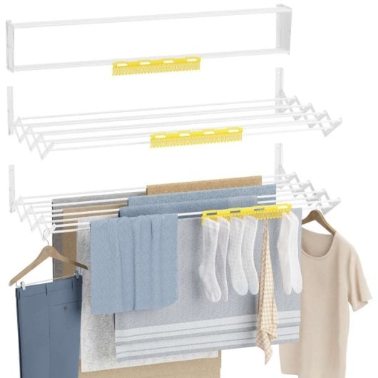 Newlux Wall V100 Tendedero Plegable Pared Blancoblanco