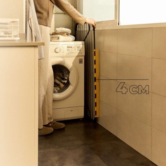 Étendoir à linge de balcon Newlux Aerial V14 Noir