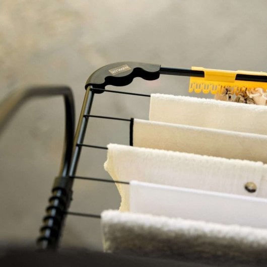 Étendoir à linge de balcon Newlux Aerial V14 Noir