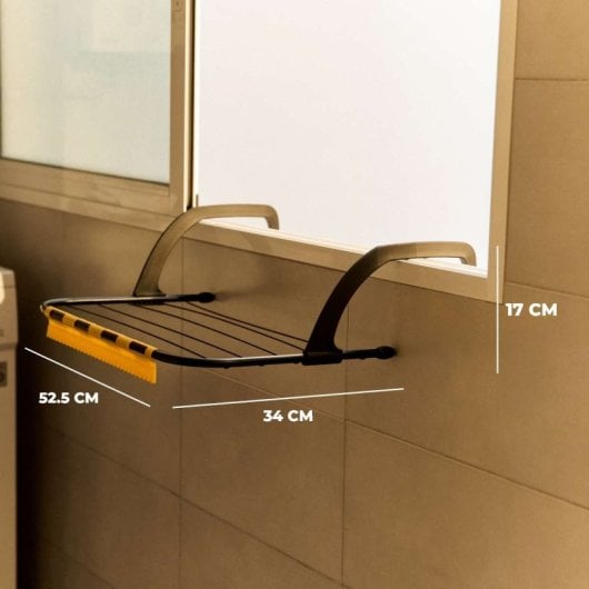 Radiador para estendal Newlux Aereo V5, preto