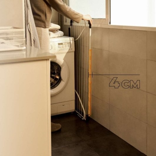 Étendoir à linge de balcon Newlux Aerial V14 Blanc