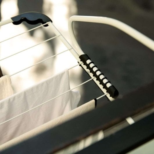 Étendoir à linge de balcon Newlux Aerial V14 Blanc