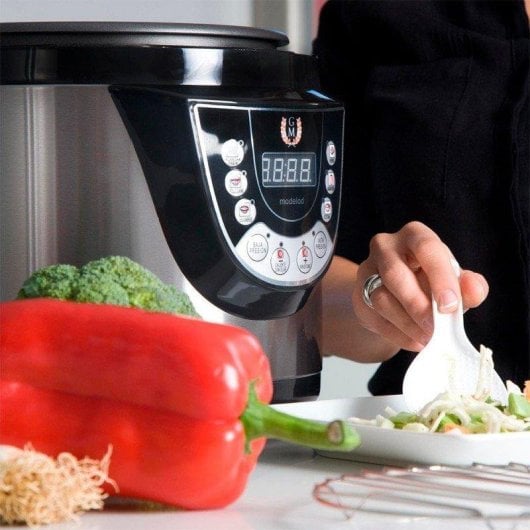 Autocuiseur Cecotec GM D+ 6L 1000W Programmable 24h Pression Double Mémoire