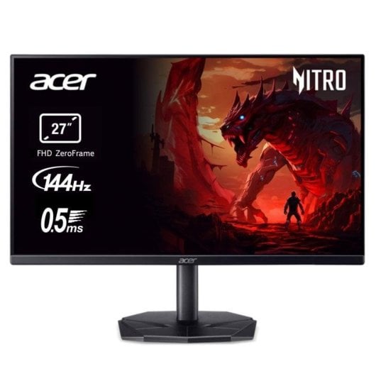 Monitor Acer Nitro KG270P0bi 27" FullHD 144Hz VA FreeSync 0,5ms VisionCare