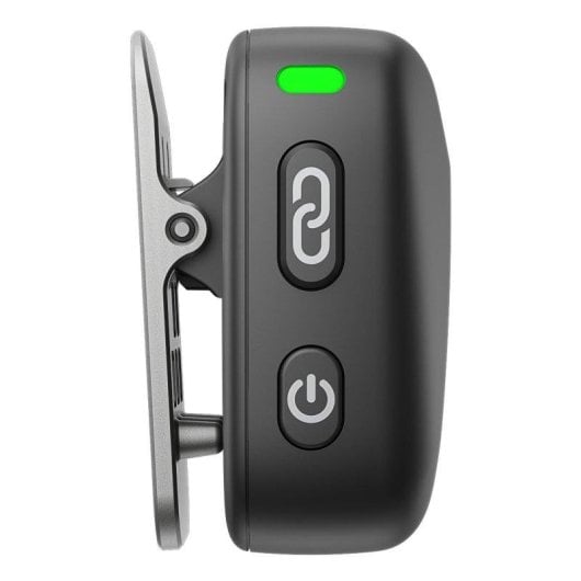 Microfone DJI Mic Mini sem fios omnidirecional transmissor compacto preto