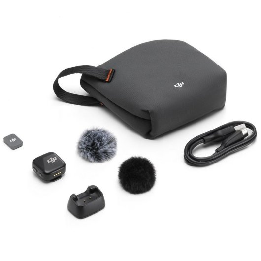 Micrófono DJI Mic Mini Transmisor Inalámbrico Omnidireccional de Bolsillo