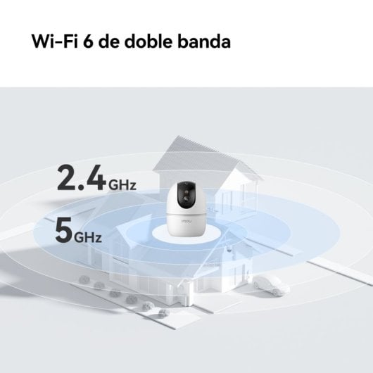 Cámara IP Imou A1 Pro 2K Visión Nocturna Interior Detección IA Audio Bidireccional
