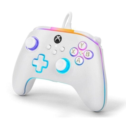 Gamepad PowerA XBGP0178-01 Advantage Wired Controller Weiß LED PC Xbox