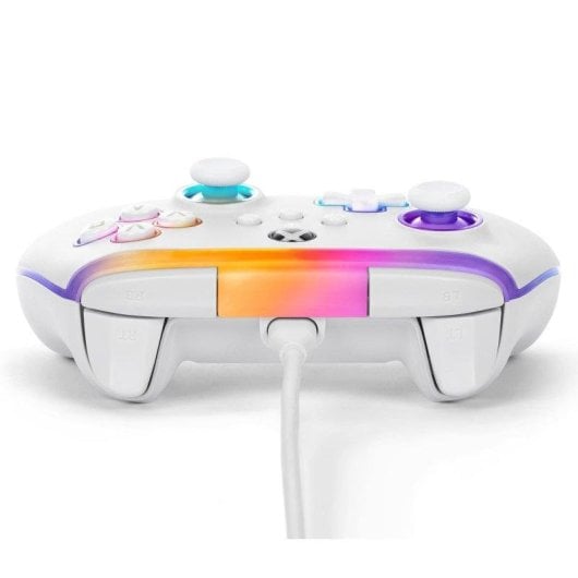 Gamepad PowerA XBGP0178-01 Advantage Wired Controller Weiß LED PC Xbox