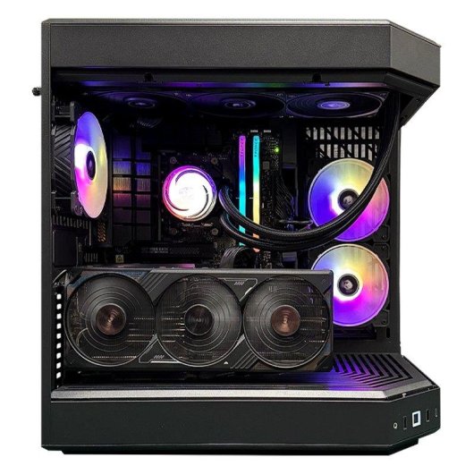 IBUYPOWER Champion Colossus Y Ultra AMD Ryzen 9 9950X3D 64GB 4TB SSD RTX 5080 Windows 11 Pro Wi-Fi