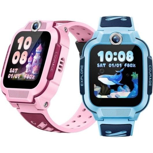Imoo Z3 4G GPS 44mm Display Touch Blu IP68 SOS Videocall Controllo Parentale Bambini