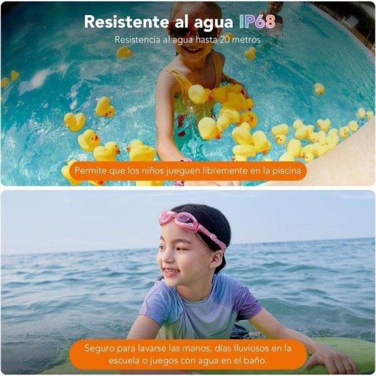 Imoo Z3 4G GPS 44mm Display Touch Blu IP68 SOS Videocall Controllo Parentale Bambini