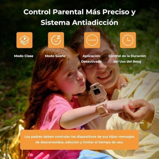 Imoo X10 GPS Videocall 4G 44mm Display HD Rosa IP68 SOS Gestione App Bambini