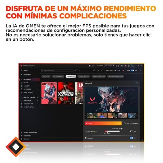 HP OMEN 16L TG03-0054ns Intel Core i5-14400F 16GB 1TB SSD RTX 3050 FreeDOS Wi-Fi 6E