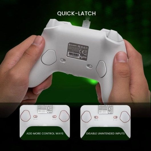 Manette Gamesir G7 SE Filaire USB Blanc Joysticks Hall Xbox Series PC