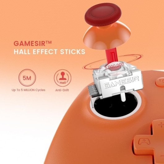 GameSir G7 SE Orange Controller Hall Effect USB Xbox Series/PC Joystick