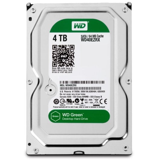 Disco Duro Western Digital Blue 4TB HDD 3.5 Zoll SATA 5400rpm