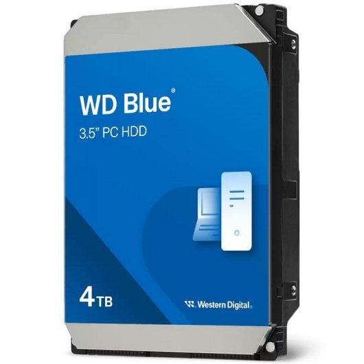 Disco Duro Western Digital Blue 4TB HDD 3.5 Zoll SATA 5400rpm