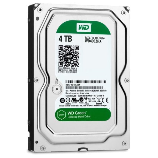 Disco Duro Western Digital Blue 4TB HDD 3.5 Zoll SATA 5400rpm