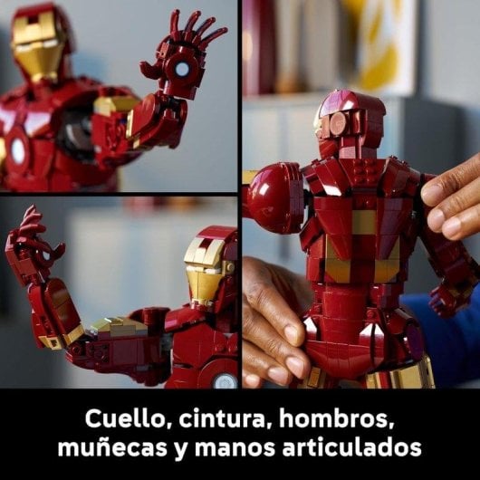 LEGO Marvel Iron Man Mark 3 Edición para Coleccionistas 76344 1297 piezas