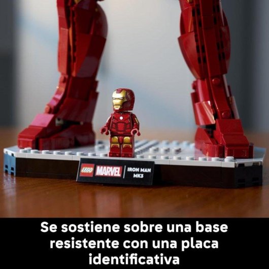 LEGO Marvel Iron Man Mark 3 Edición para Coleccionistas 76344 1297 piezas
