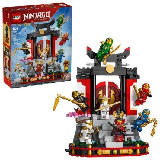LEGO NINJAGO Esposizione Personaggi Ninja 15° Anniversario 71866 447 pezzi